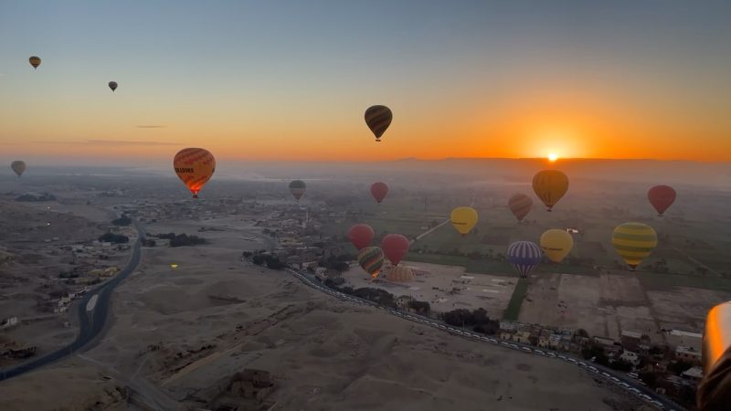Ra (overnight Luxor -> Hot Air Balloon Rising)